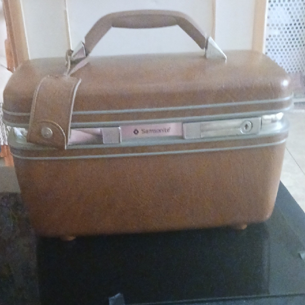 Samsonite Brown Travel Carry-on VINTAGE 60-70'S